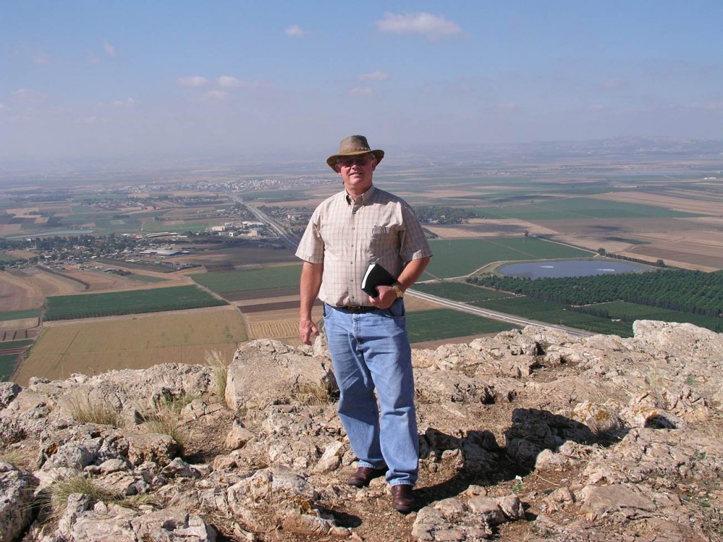 Mike atop the Golan Heights